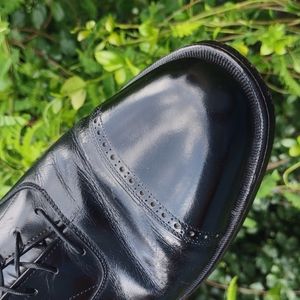 ADLER NY FINEST MEN'S TALL MAN CLASSIC CAP TOE DERBY BROUGES # 7307215